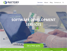 Tablet Screenshot of paytory.com